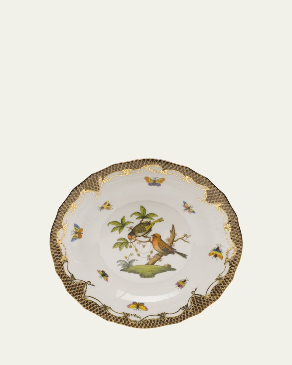 Rothschild Bird Dessert Plate - Motif 10